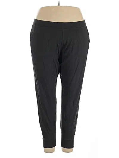 Pre-owned Pact Active Pants In Black