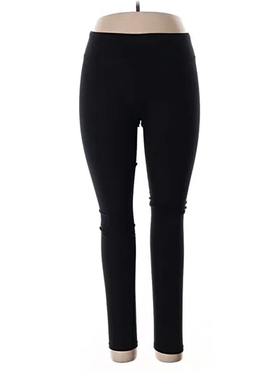 Pre-owned Pact Active Pants In Black