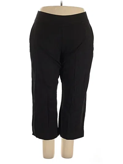 Pre-owned Pact Active Pants In Black