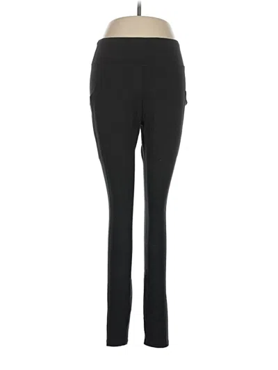 Pre-owned Pact Active Pants In Black