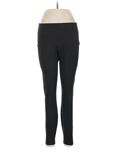 Pre-owned Pact Active Pants In Black