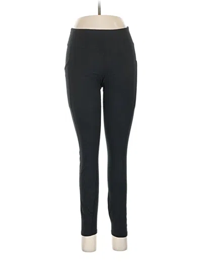 Pre-owned Pact Active Pants In Black