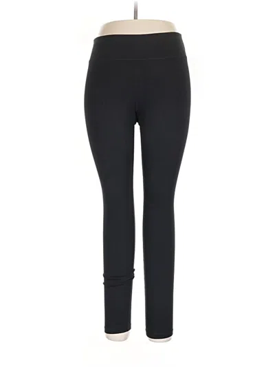 Pre-owned Pact Active Pants In Black
