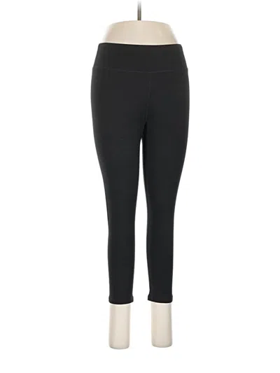 Pre-owned Pact Active Pants In Black