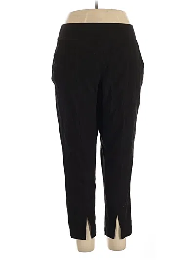 Pre-owned Pact Active Pants In Black