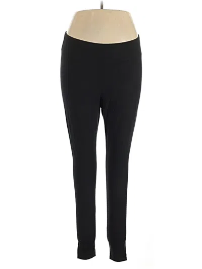 Pre-owned Pact Active Pants In Black
