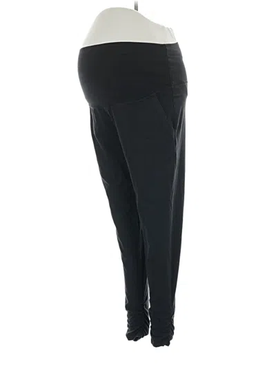 Pre-owned Pact Active Pants In Black