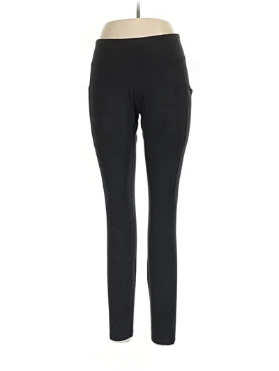 Pre-owned Pact Active Pants In Black