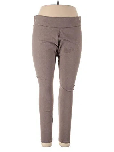 Pre-owned Pact Active Pants In Brown