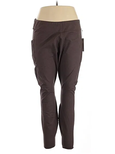 Pact Active Pants In Brown