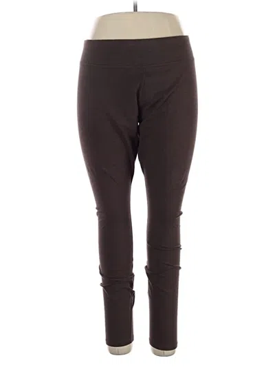 Pre-owned Pact Active Pants In Brown