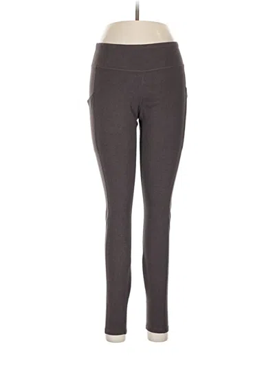 Pre-owned Pact Active Pants In Gray