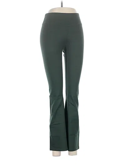 Pre-owned Pact Active Pants In Green