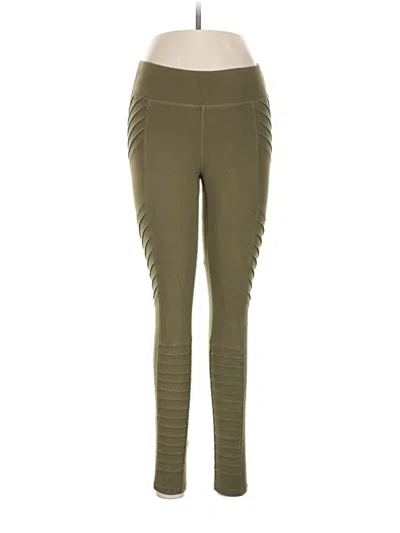 Pre-owned Pact Active Pants In Green