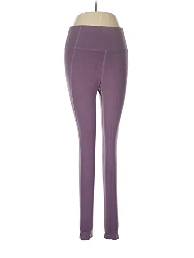 Pre-owned Pact Active Pants In Purple