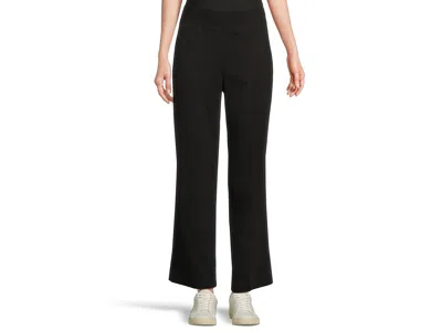 Pact Airplane Pintuck Wide Leg Pants In Black