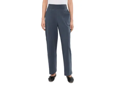 Pact Airplane Pintuck Wide Leg Pants In Blue