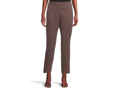 Pact Airplane Tapered Leg Pants In Brown