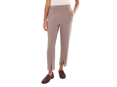 Pact Airplane Tapered Leg Pants Women's Casual Pants Deep Taupe Heather: 2xl 27.5 In Brown