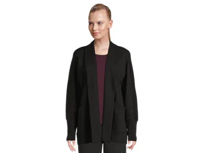 Pact Airplane Wrap Cardigan Women's Sweater Black: Sm, Cotton
