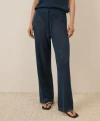 Pact Beachside Linen Pant Made With Organic Cotton In Blue