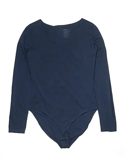 Pre-owned Pact Bodysuit In Blue