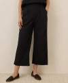 Pact Canopy Linen Pleated Trouser Made With Organic Cotton In Black