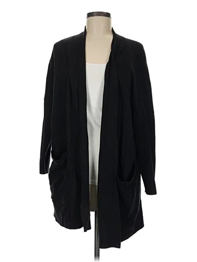 Pre-owned Pact Cardigan Sweater In Black