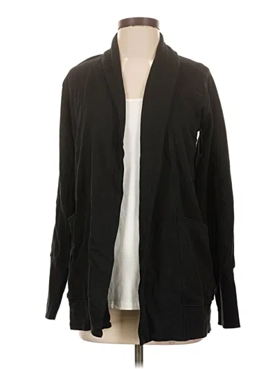 Pre-owned Pact Cardigan Sweater In Black