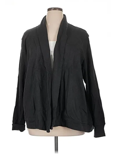 Pre-owned Pact Cardigan Sweater In Black