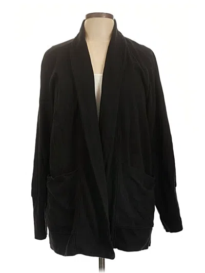 Pre-owned Pact Cardigan Sweater In Black