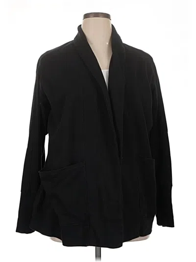 Pre-owned Pact Cardigan Sweater In Black