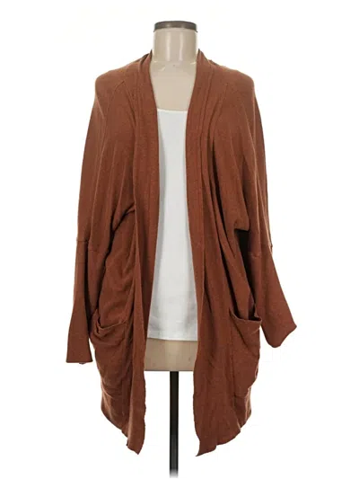 Pre-owned Pact Cardigan Sweater In Brown