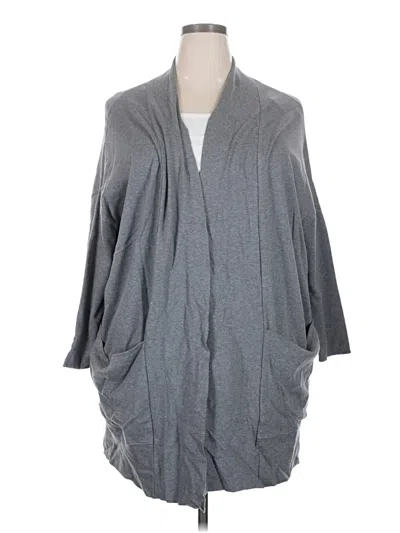 Pre-owned Pact Cardigan Sweater In Gray