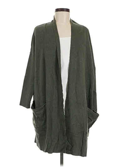 Pact Cardigan Sweater In Green
