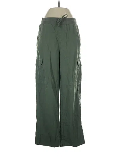 Pre-owned Pact Cargo Pants In Green