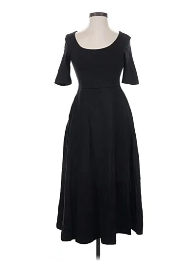 Pre-owned Pact Casual Dress In Black