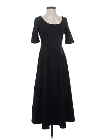 Pre-owned Pact Casual Dress In Black