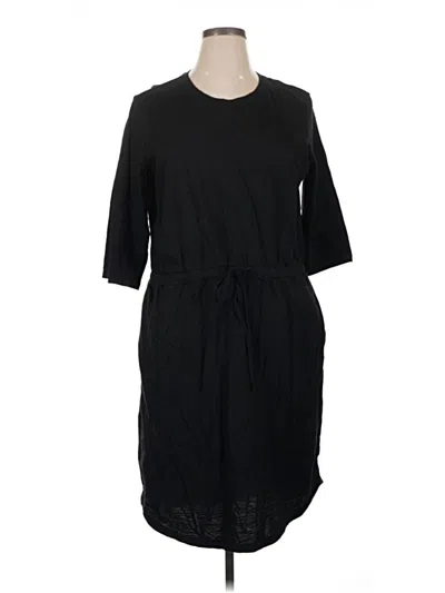 Pre-owned Pact Casual Dress In Black
