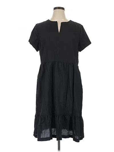 Pre-owned Pact Casual Dress In Black