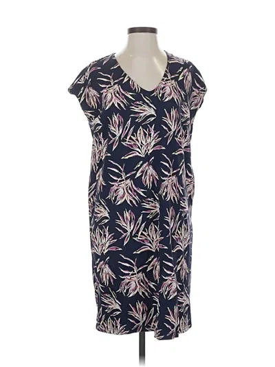 Pre-owned Pact Casual Dress In Blue