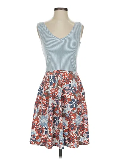 Pre-owned Pact Casual Dress In Blue