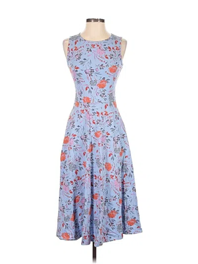 Pre-owned Pact Casual Dress In Blue