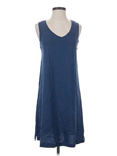 Pre-owned Pact Casual Dress In Blue