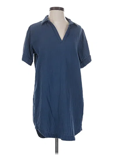 Pre-owned Pact Casual Dress In Blue
