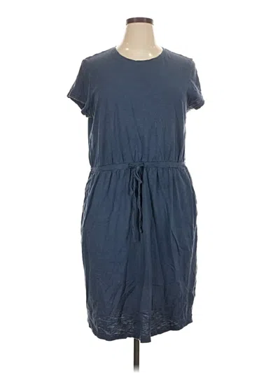 Pre-owned Pact Casual Dress In Blue