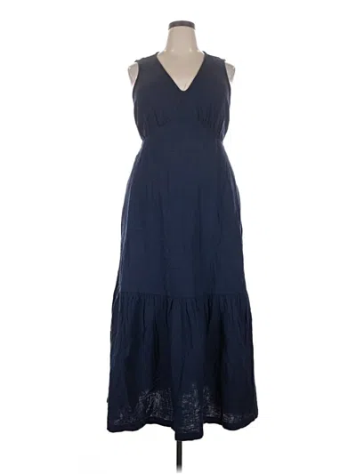 Pre-owned Pact Casual Dress In Blue