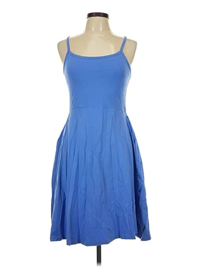 Pre-owned Pact Casual Dress In Blue