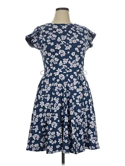 Pre-owned Pact Casual Dress In Blue
