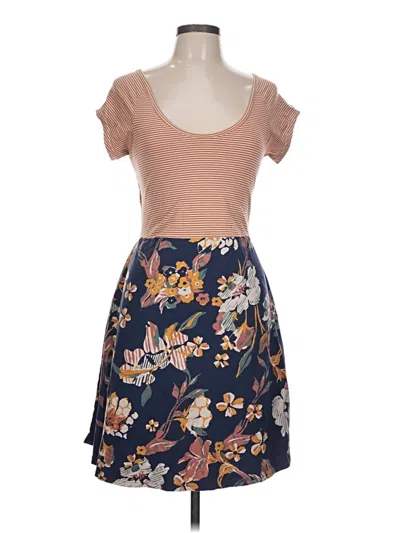 Pre-owned Pact Casual Dress In Brown